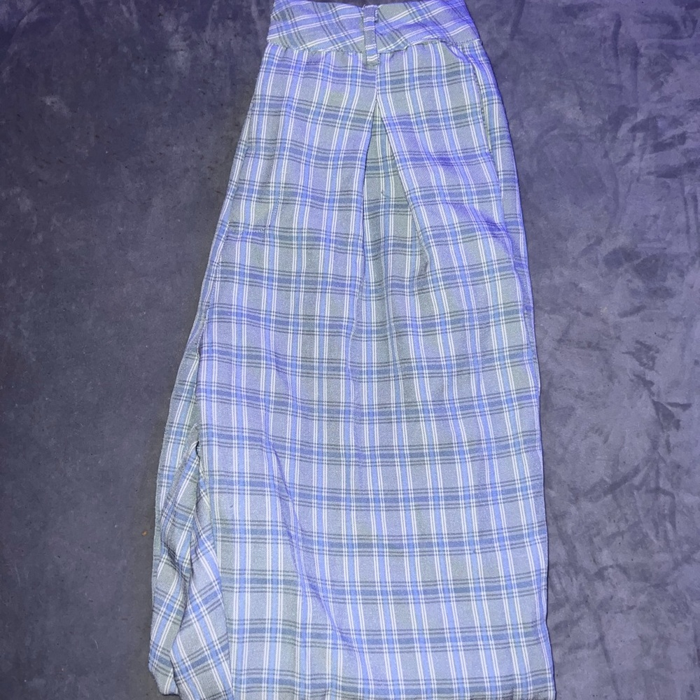 HEARTBREAK PLAID PANTS